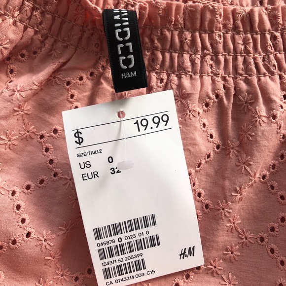 2 H&M off the shoulder crop tops - Picture 3 of 6